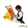 Chariot multi-activités chat en bois enfant (janod) - Papouille