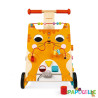 Chariot multi-activités chat en bois enfant (janod) - Papouille