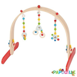 Portique d'activité bois confettis - Papouille