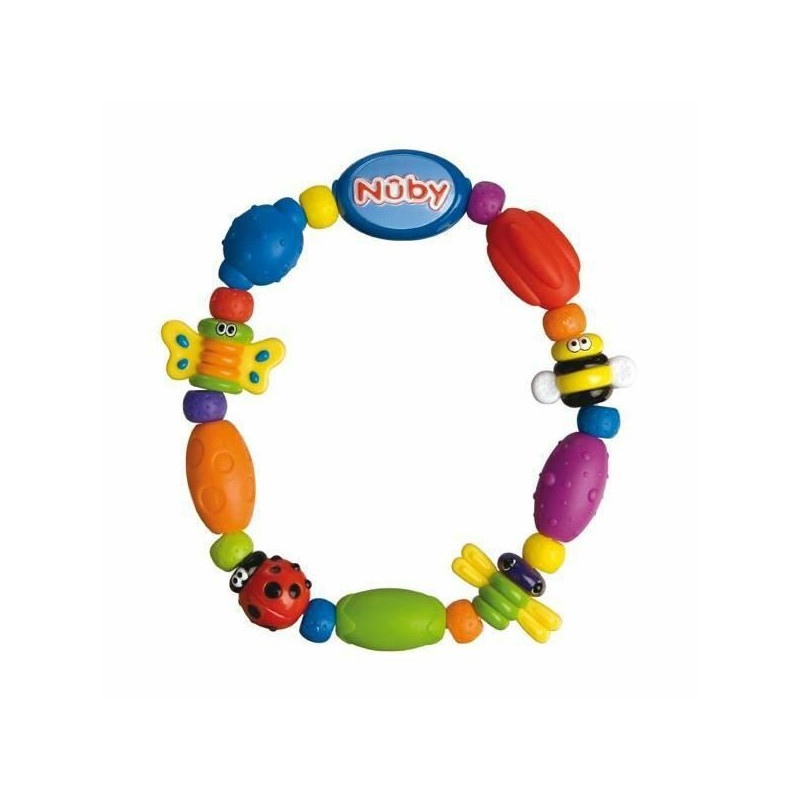 Anneau de dentition rigide et souple bug-a-loopﾙ - 3m+ - Papouille