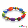 Anneau de dentition rigide et souple bug-a-loopﾙ - 3m+ - Papouille