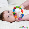Anneau de dentition rigide et souple bug-a-loopﾙ - 3m+ - Papouille