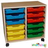 Meuble 2 colonnes avec 12 bacs - Papouille