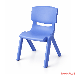 Chaise enfant monobloc t1 vert - Papouille