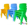 Chaise enfant monobloc t3 bleu - Papouille