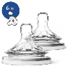 Tétine natural 6 mois et plus liquide épais avent - Papouille
