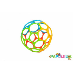Balle de préhension multi-couleur caoutchouc - Papouille