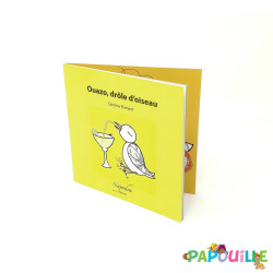 Livre enfant ouazo, drôle d'oiseau - Papouille