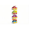 Lot de 4 mini véhicules - Papouille