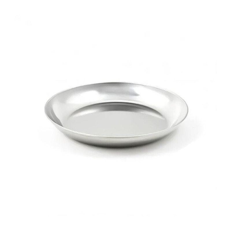 Assiette creuse inox - Papouille