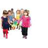 Serpent chenille 16 enfants en balade - Papouille