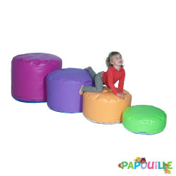 Parcours de motricité pouf pouf - Papouille