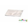 Drap housse plateau pour couchette poly-coton 131x58cm blanc
