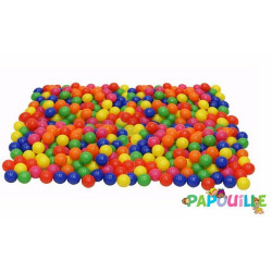 Sac de 250 balles piscine multi color - Papouille