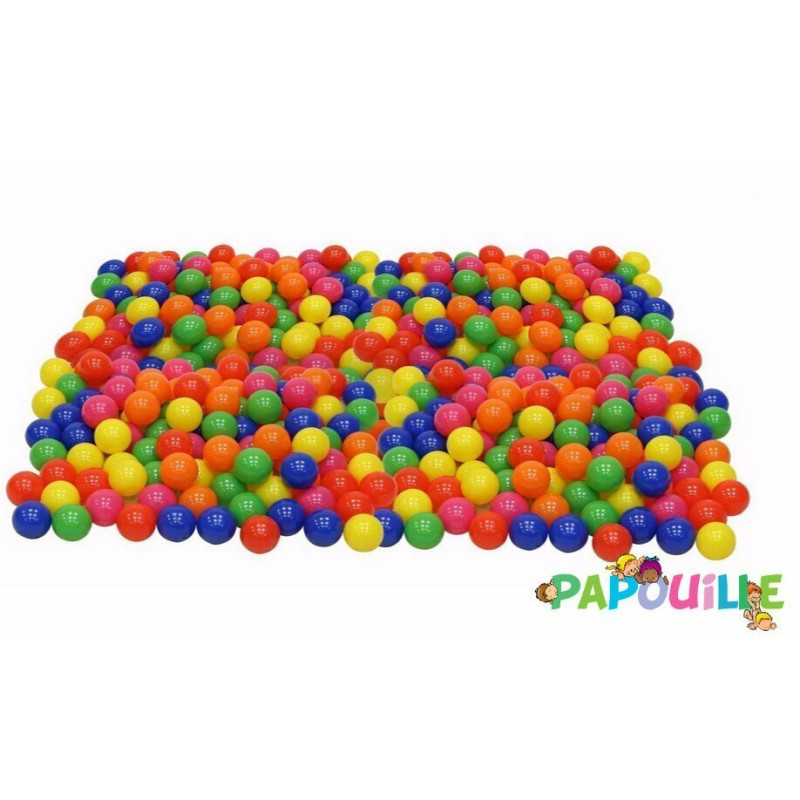 Sac de 250 balles piscine multi color - Papouille