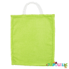 Bavoir microfibre 35 x 45 vert / indestructible - Papouille