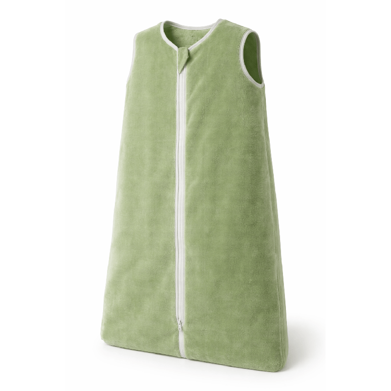 Turbulette microfibre sans manche 48 x 90cm vert reglable