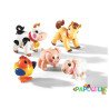 Figurines articulées les animaux de la ferme