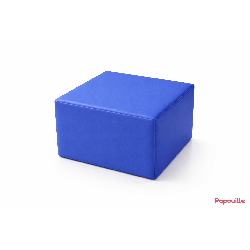 Pouf cube en mousse pvc h.25cm