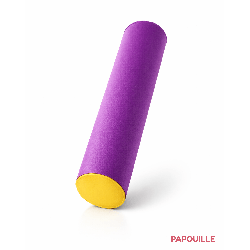 Module cylindre bicolore en mousse pvc diam. 15 cm x l. 60 cm groix jaune