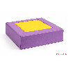 Module de 2 cubes carrés en mousse pvc empilable h.25