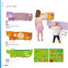 Tableau d'activité murale enfant crocodile - Papouille