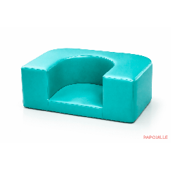 Coin d'assise de sol enfant avec fond en mousse pvc malouine