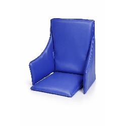 Coussin de chaise confort Bleu