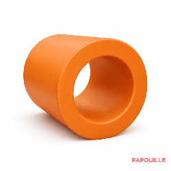 Module tunnel le tube en mousse abricot