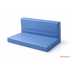 Banquette ras de sol sans armature