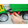 Grand tracteur avec remorque enfant