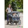 Poussette 4 places cabrio buggy