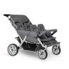 Poussette 4 places cabrio buggy