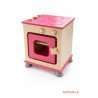 Bloc de cuisson imitation cuisinière en bois