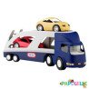 Grand camion remorque porte-voiture - véhicule miniature