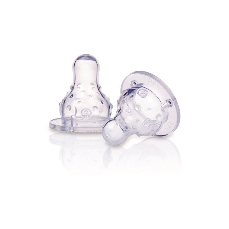 2 tétines nuby flux variable 0mois
