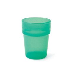 Gobelet empilable polypropylène 16cl vert