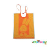Lot de 6 bavoirs à lacets 30 x 40 cm coloris assortis lapin - Papouille