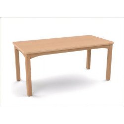 Table en bois 120 x 60 t3 h.59cm wkc