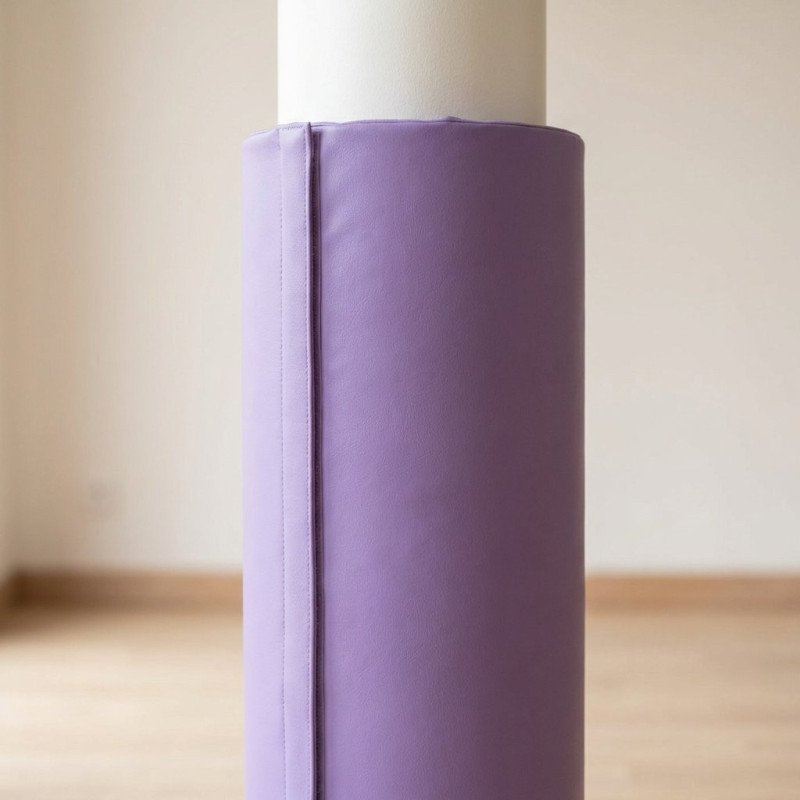 Protection de poteau en mousse cylindrique intérieur et extérieur