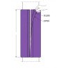 Protection de poteau en mousse cylindrique intérieur et extérieur