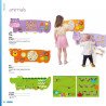 Panneau d'activités mural crèche ourson