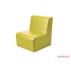 Chauffeuse droite unie hauteur d'assise 32 cm