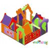 Aire de jeu extérieur labyrinthe pour enfant