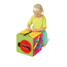 Cube de manipulation et d'apprentissage - Papouille