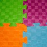 4 grands tapis dalle carré puzzle 100 x 100 x 1cm