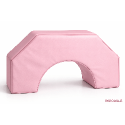 Le petit pont en mousse rose