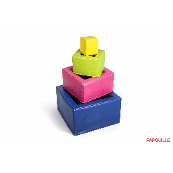 Module 4 cubes mousse en pvc