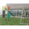 Aire de jeux toboggan et balançoire