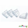 Lot de 4 protèges coins de table fin - Papouille